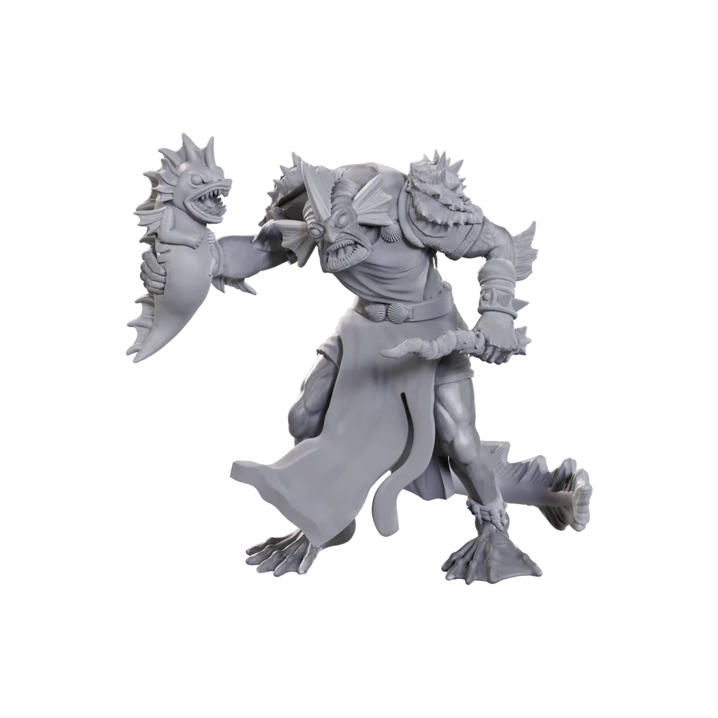 D&D Mini: Sahuagin Priestess